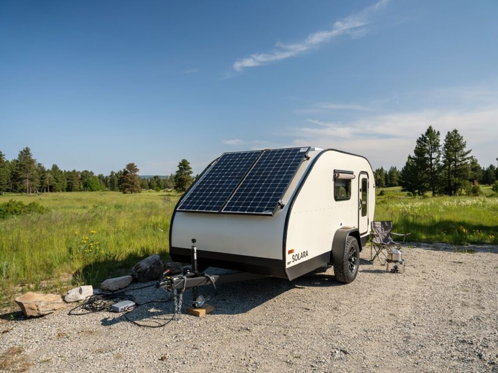 przenośny zestaw solarny do kampera