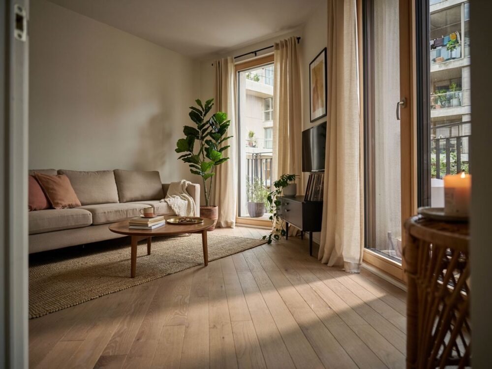 stylowe meble w salonie